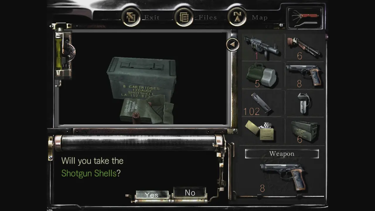 Shotgun Shells pickup prompt