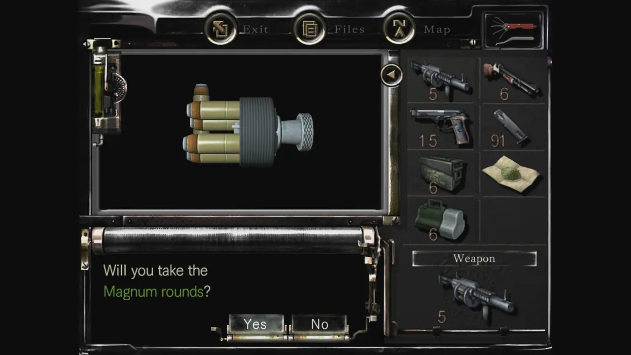 Magnum Rounds pickup prompt