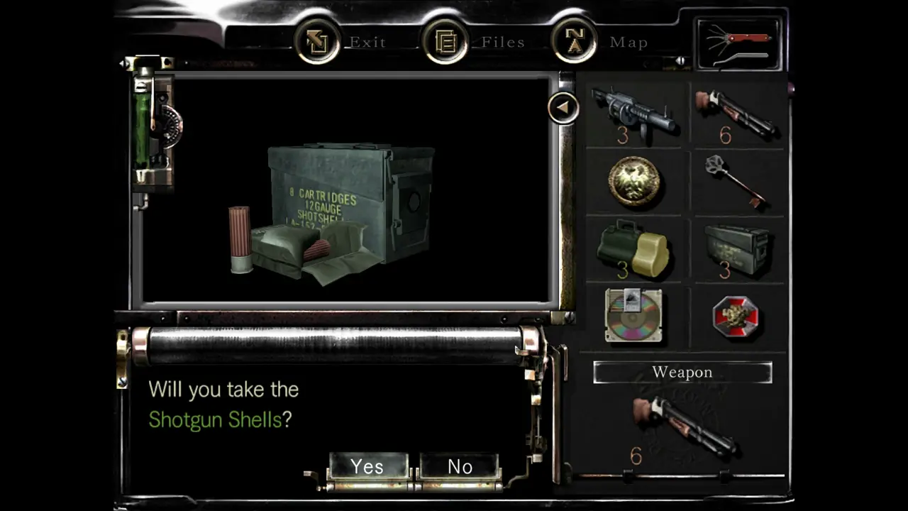 Shotgun Shells pickup prompt