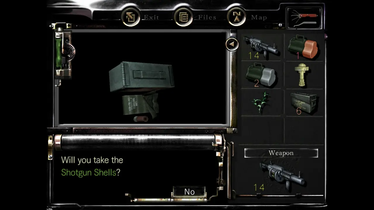 Shotgun Shells pickup prompt