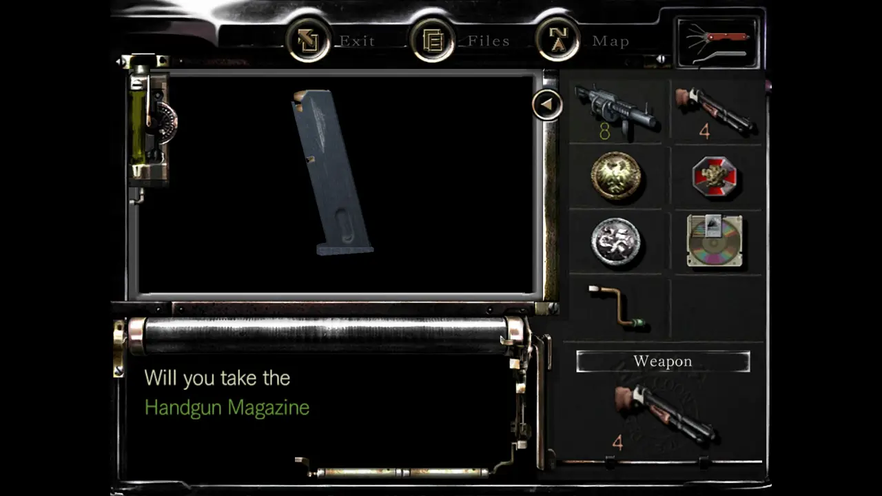 Handgun Magazine pickup prompt