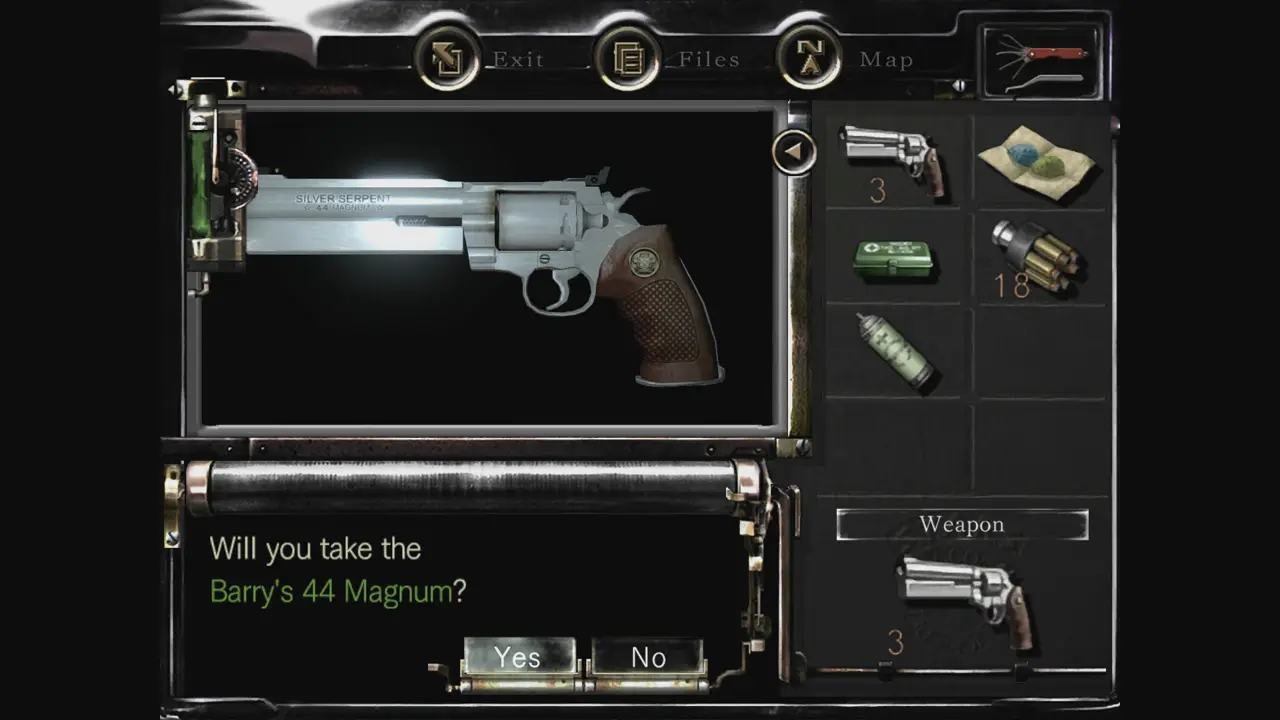 Barry 44 Magnum pickup prompt