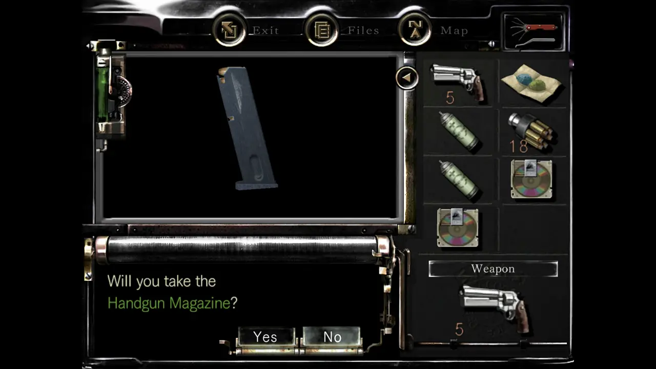 Handgun Magazine pickup prompt