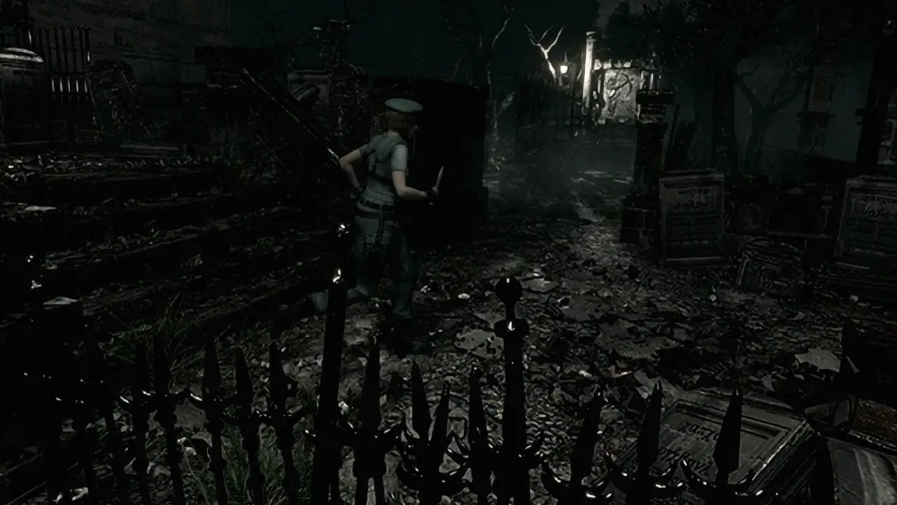 The walled graveyard