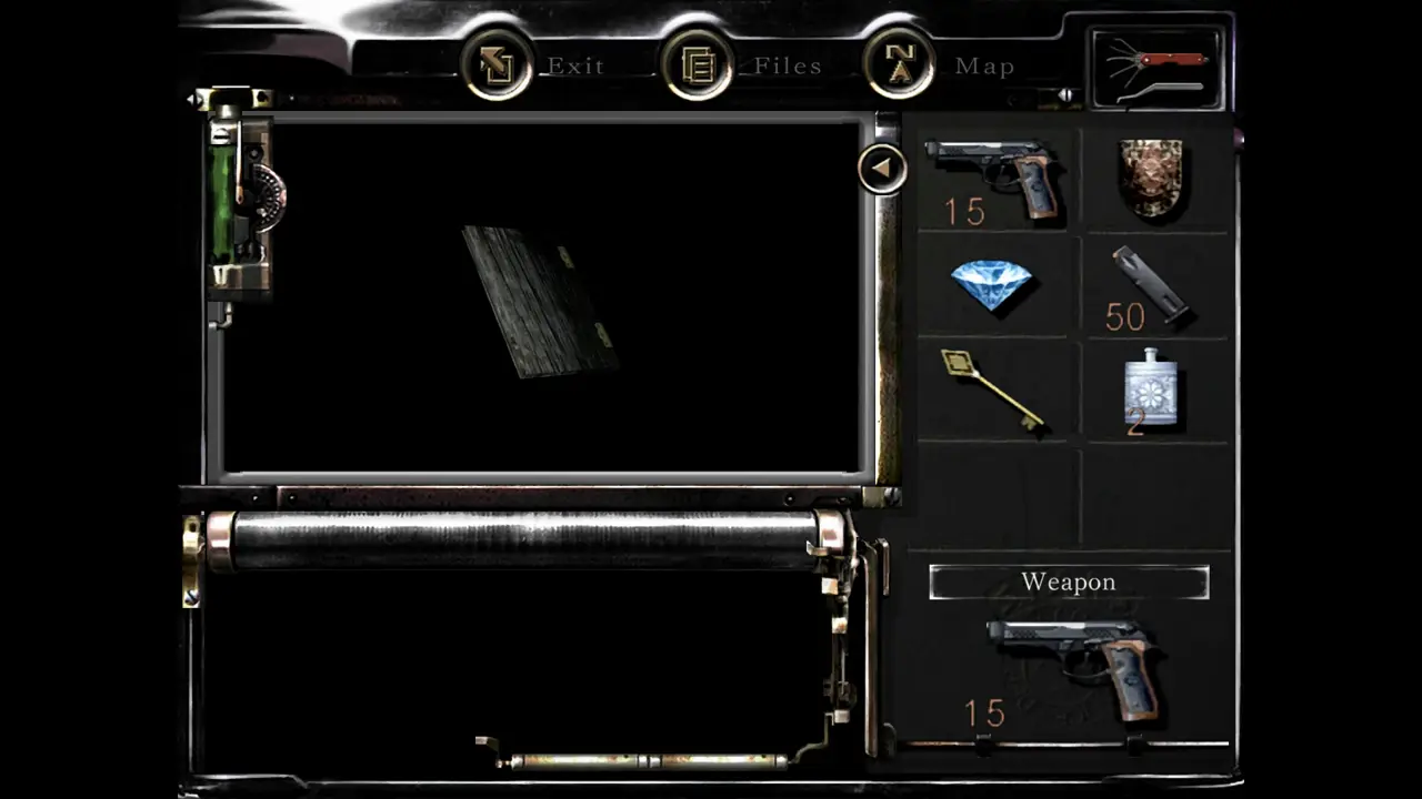 Wooden Mount item screen