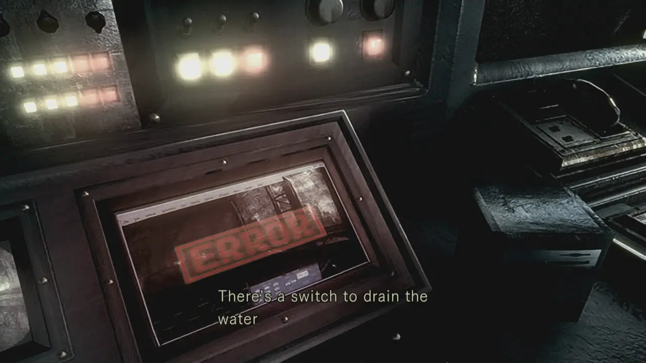 Water drain switch