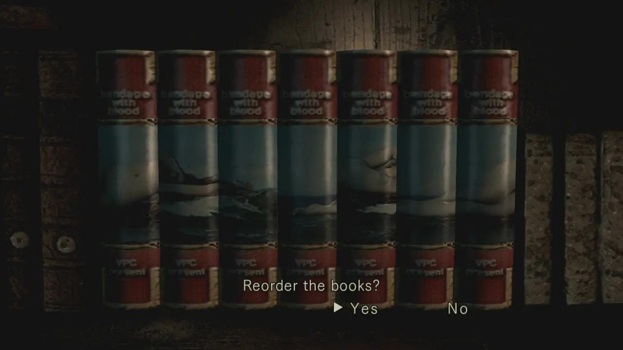 Reorder the books