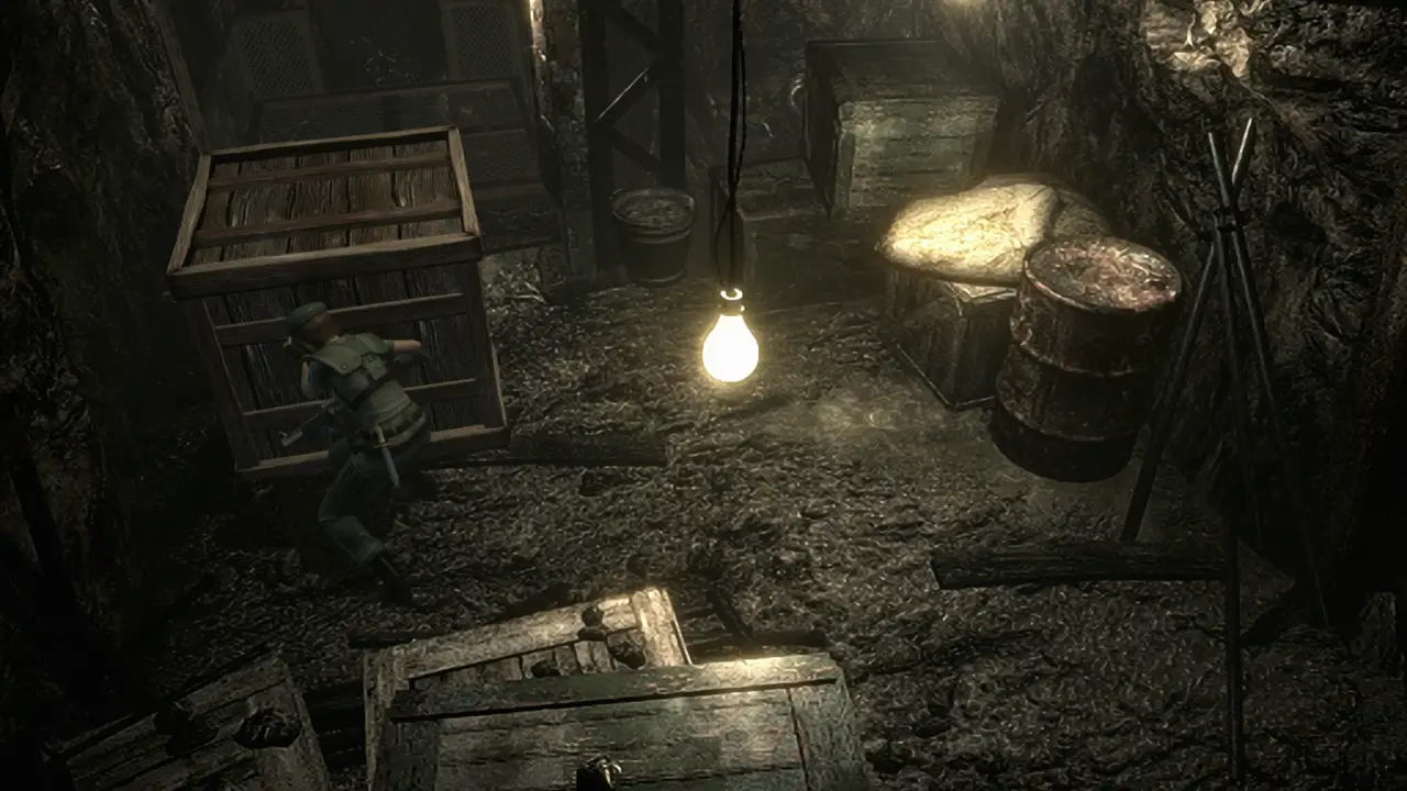 Underground Storage Room crates
