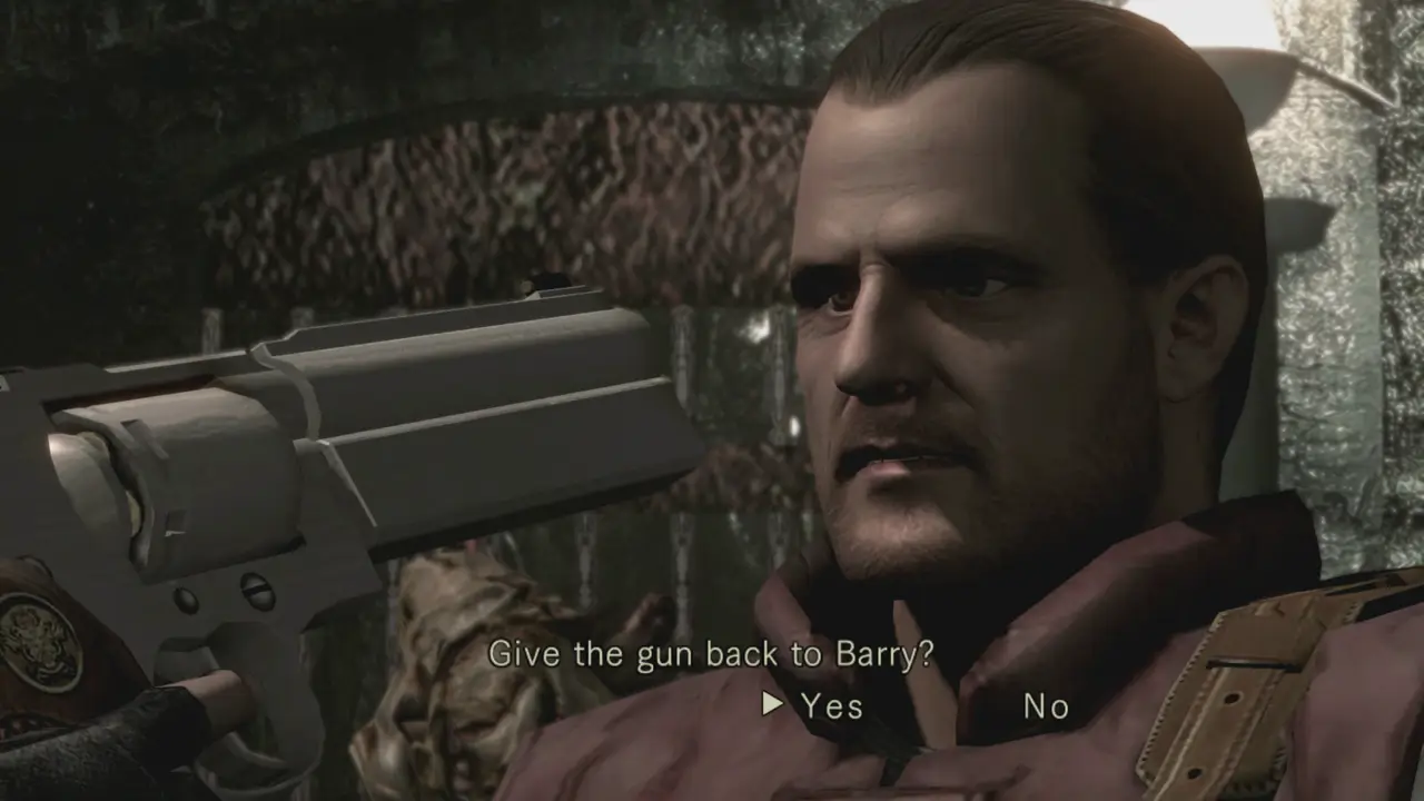 Give the gun back to Barry
