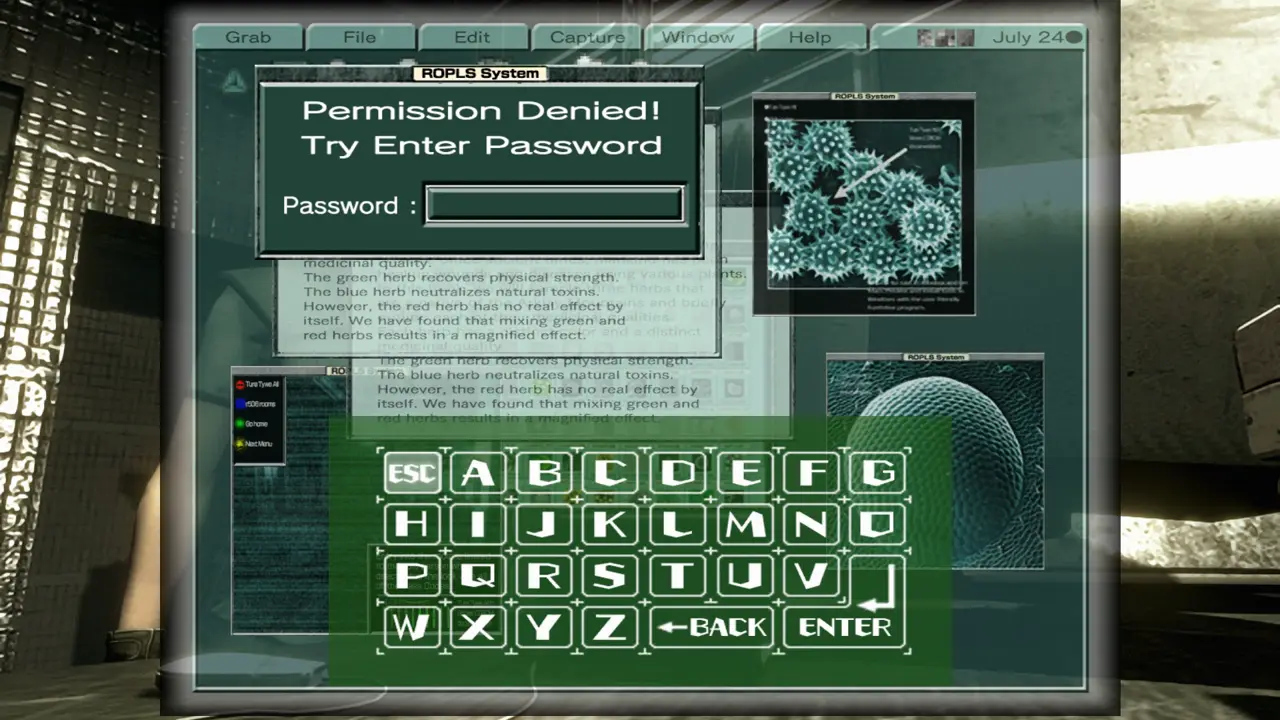 Password prompt