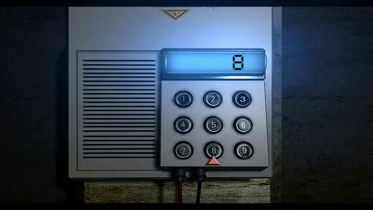 Pass code keypad