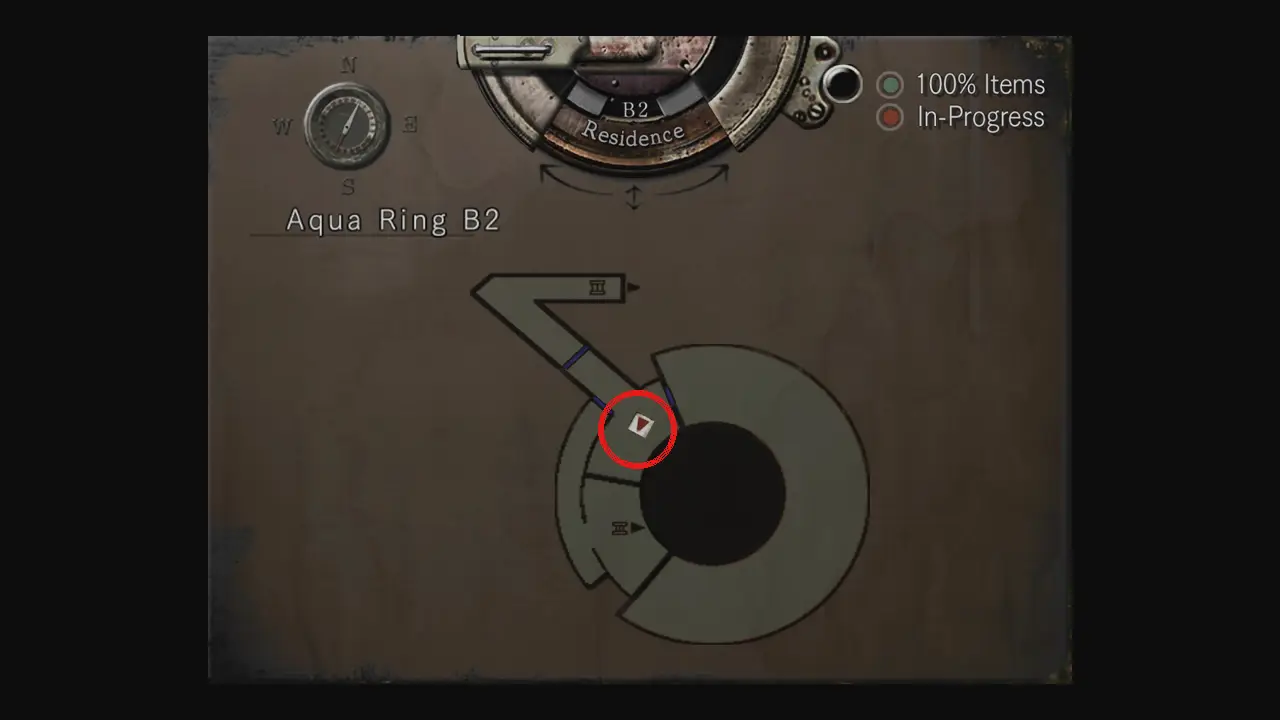 Where it lies on the map