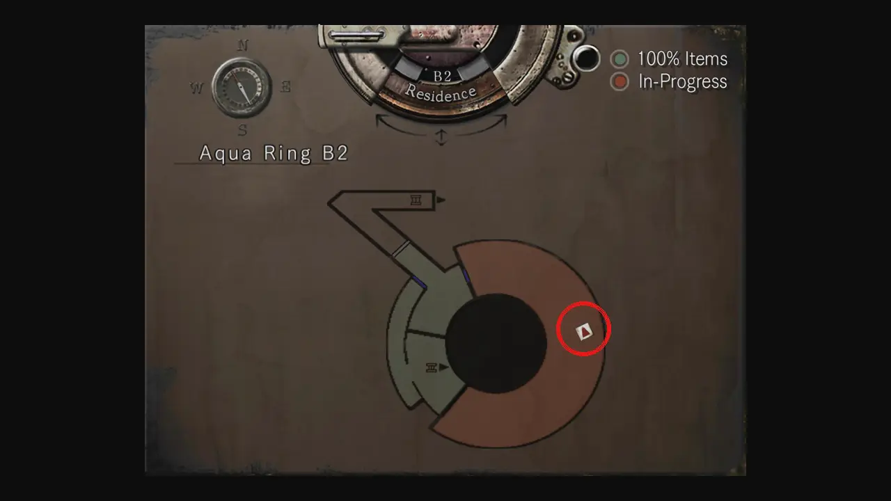 Where it lies on the map