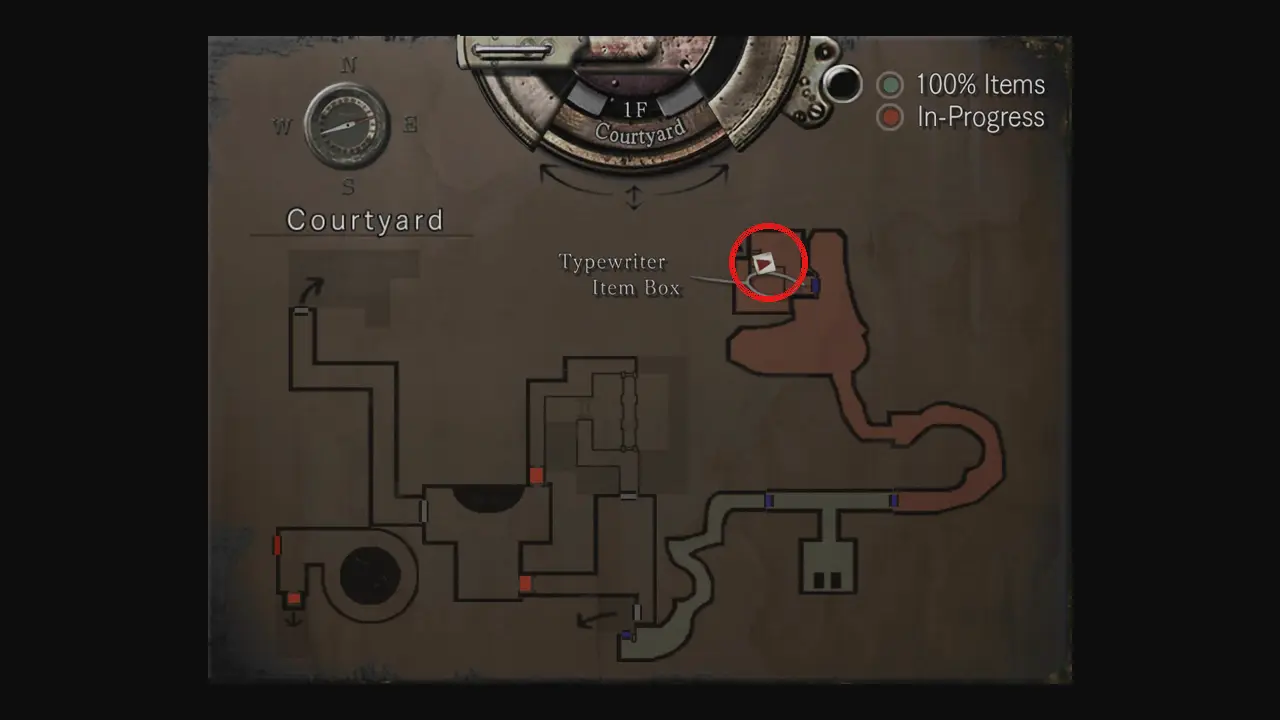 Where it lies on the map