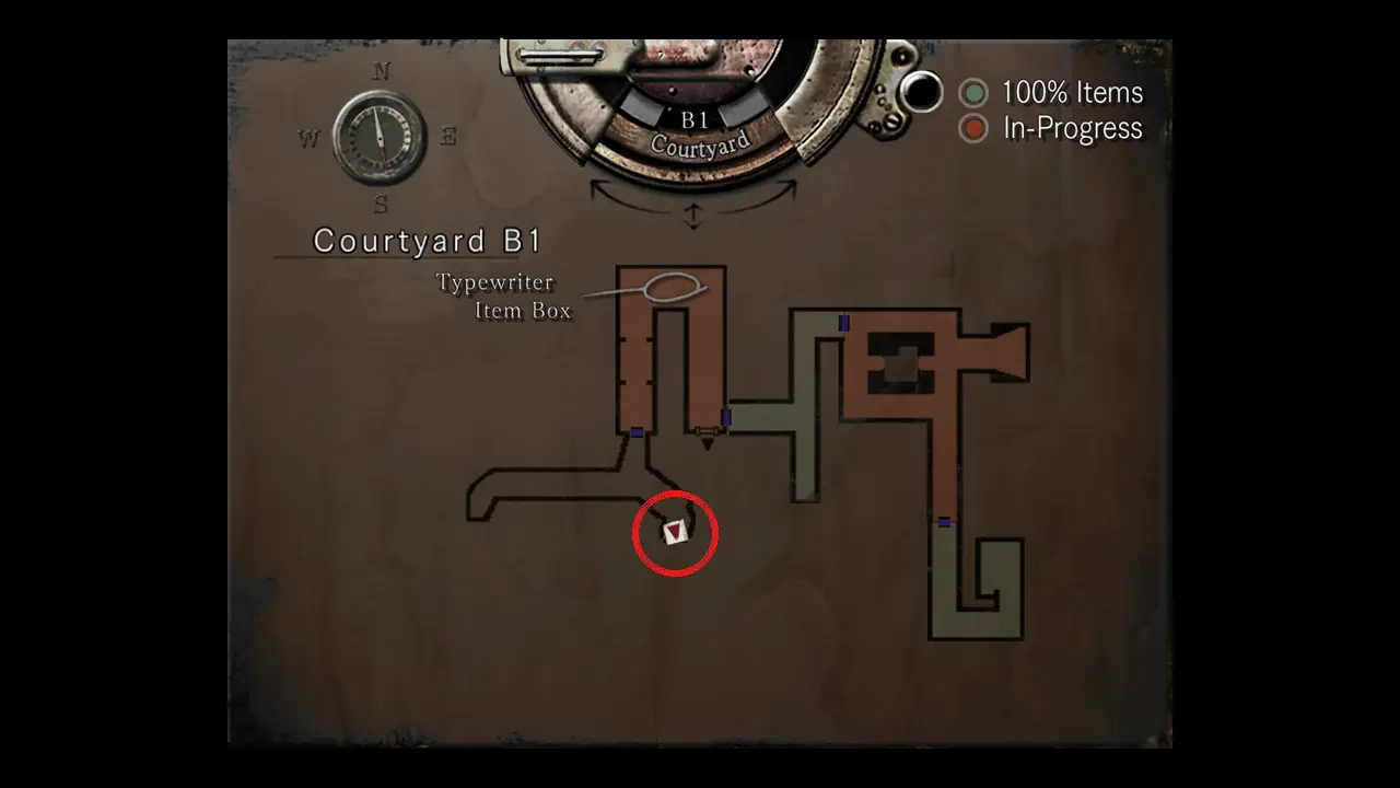 Where it lies on the map