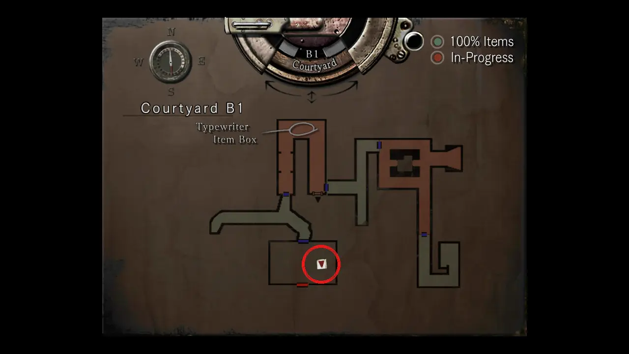 Where it lies on the map