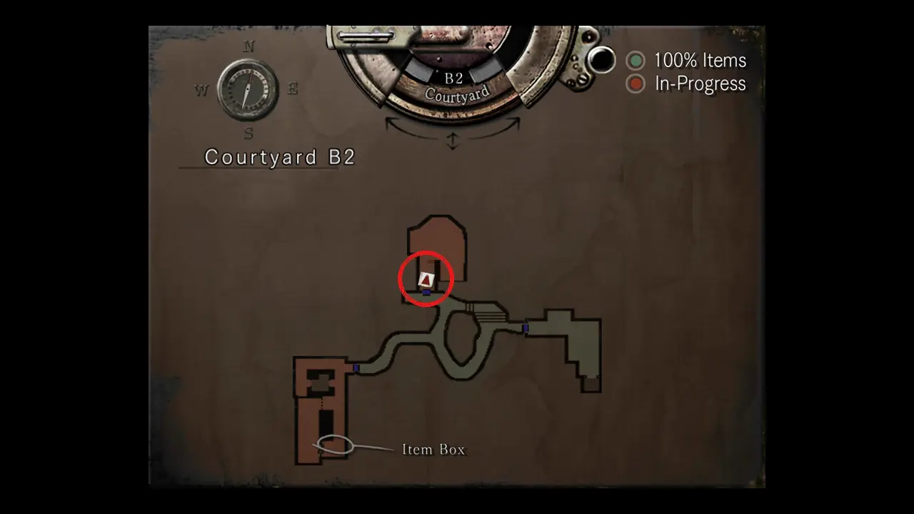 Where it lies on the map