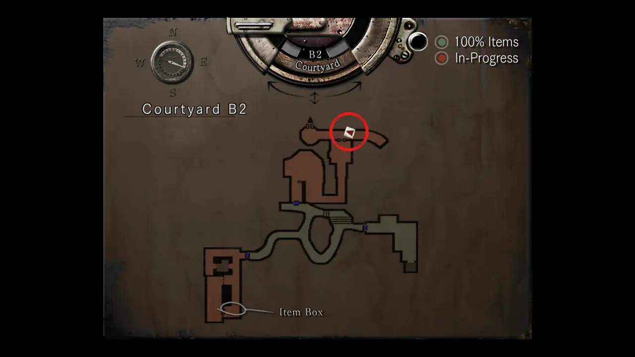 Where it lies on the map