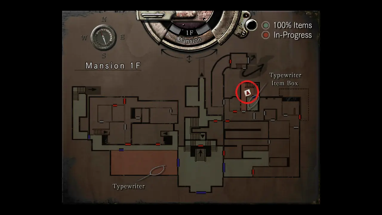 Where it lies on the map