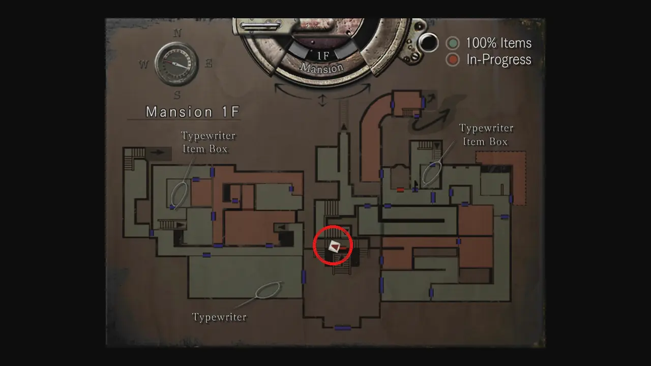 Where it lies on the map