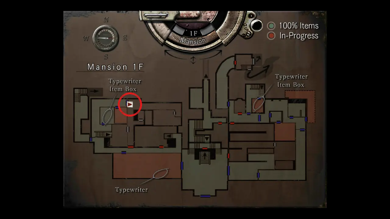 Where it lies on the map