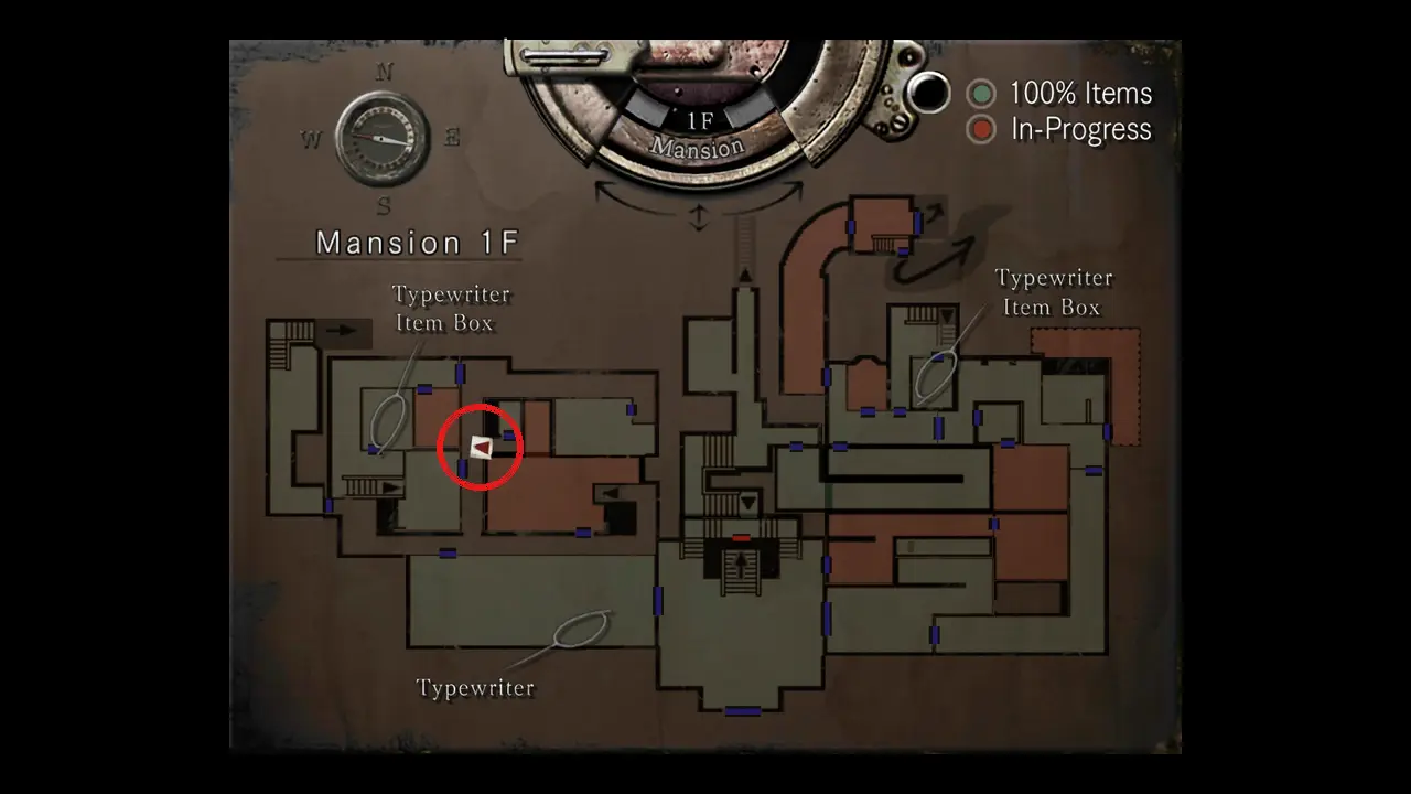 Where it lies on the map