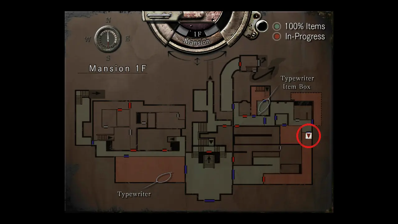 Where it lies on the map