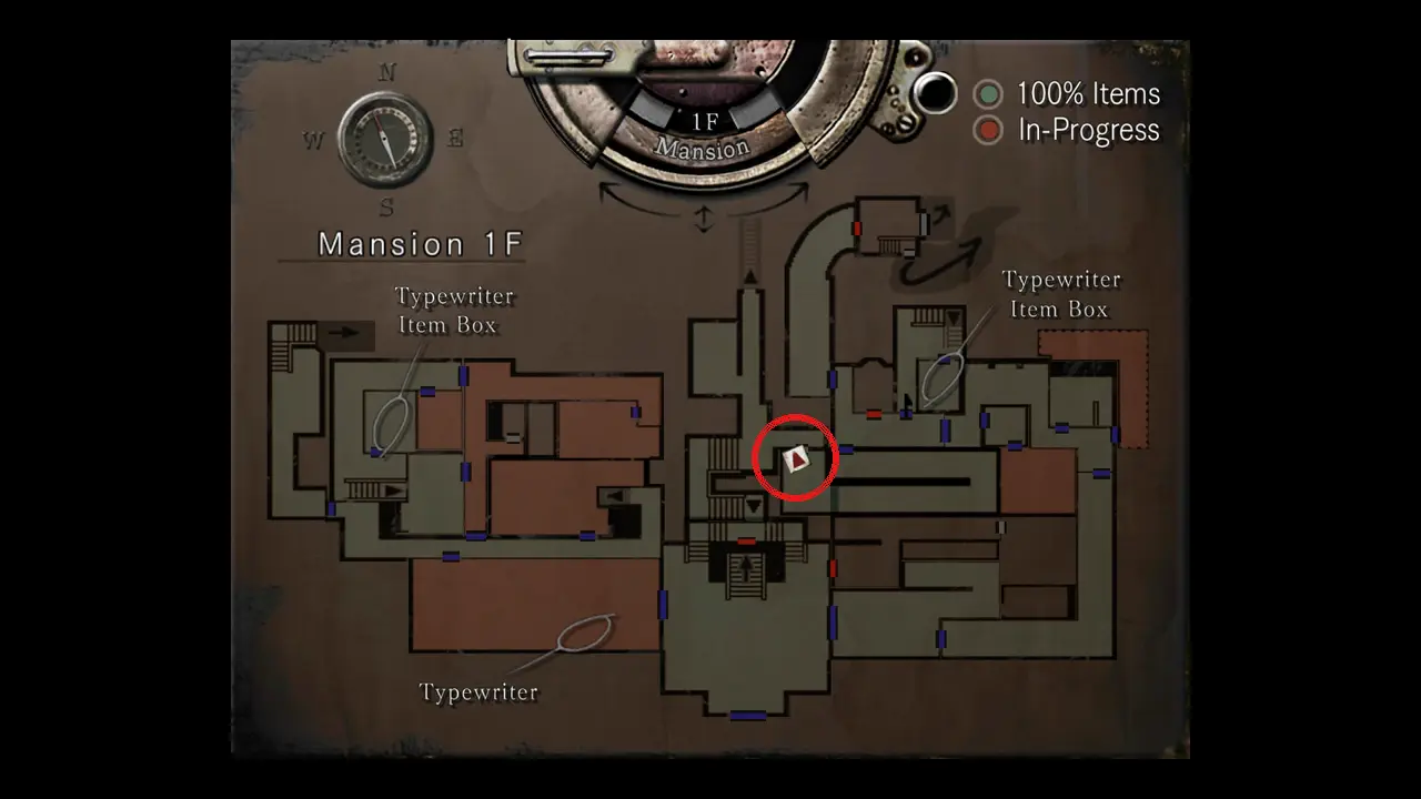 Where it lies on the map