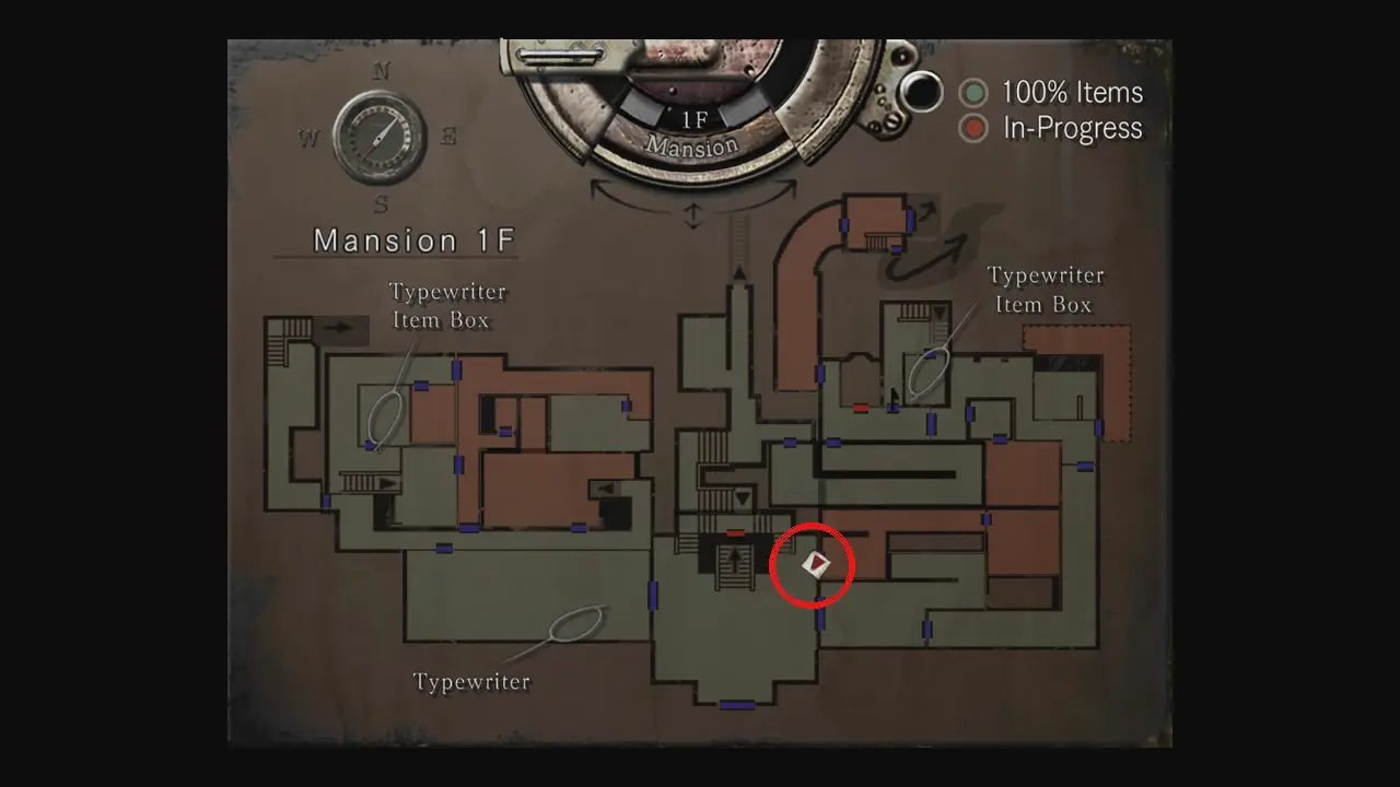 Where it lies on the map