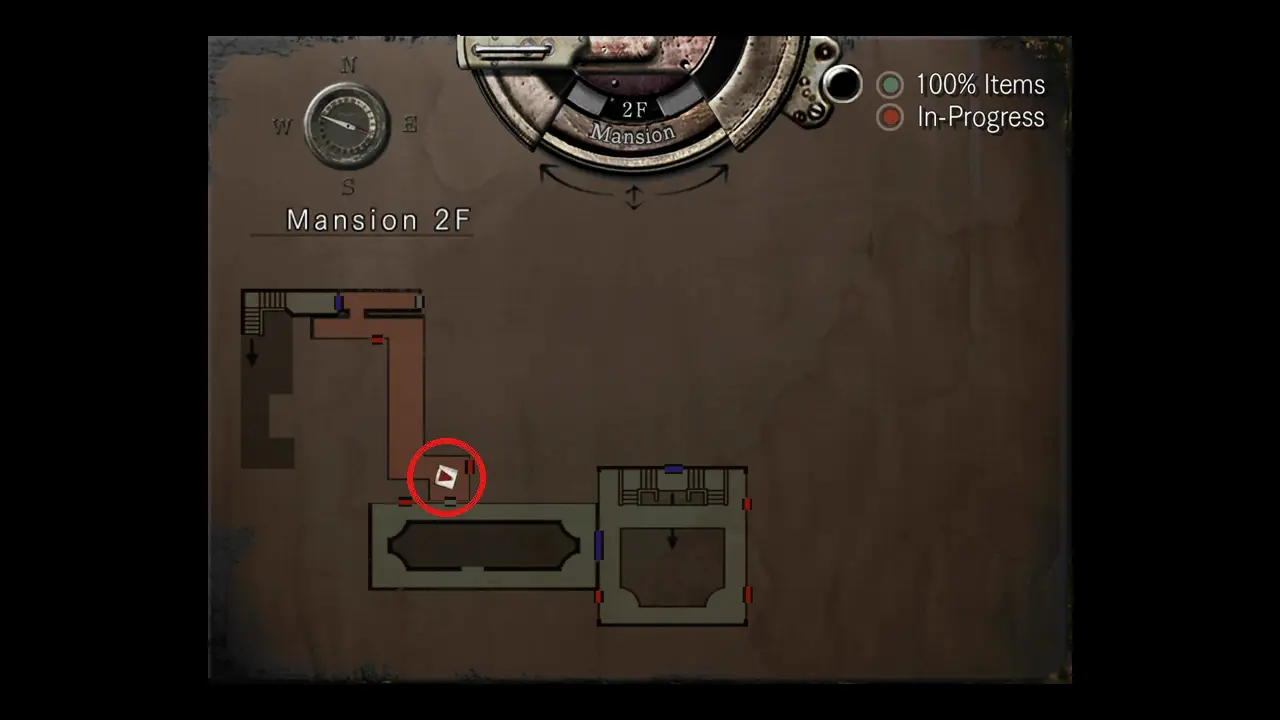 Where it lies on the map