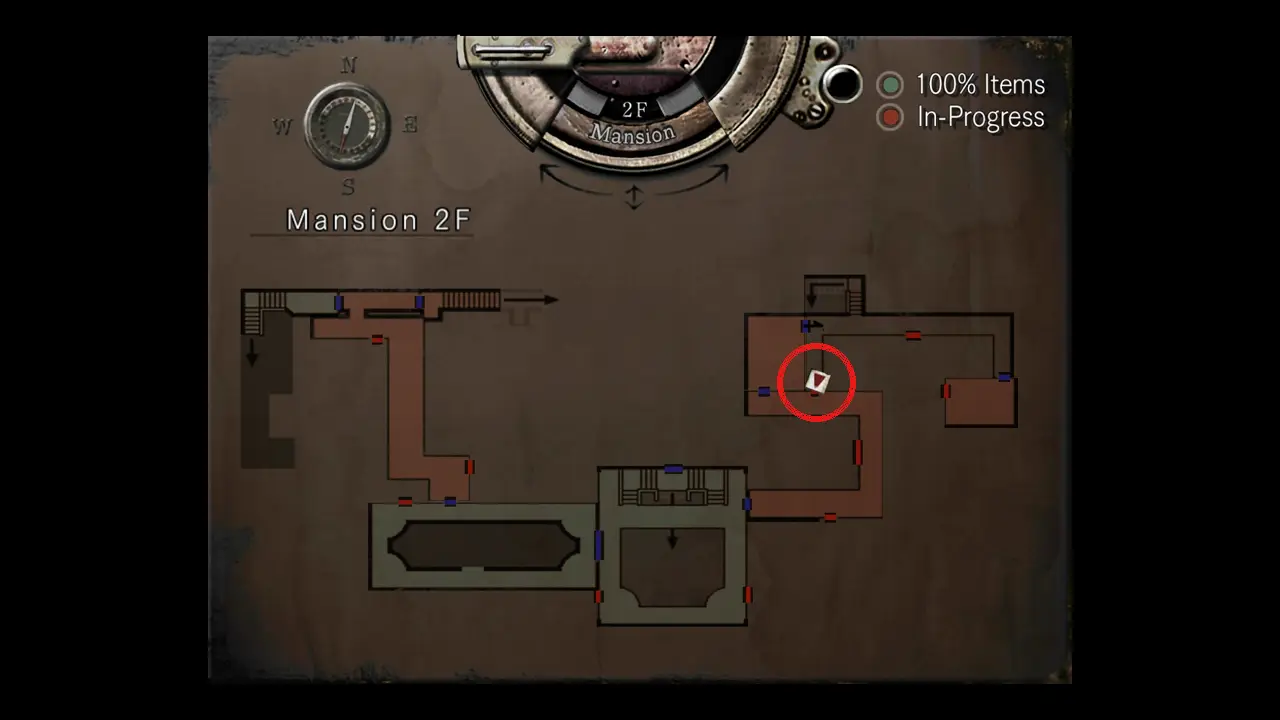 Where it lies on the map