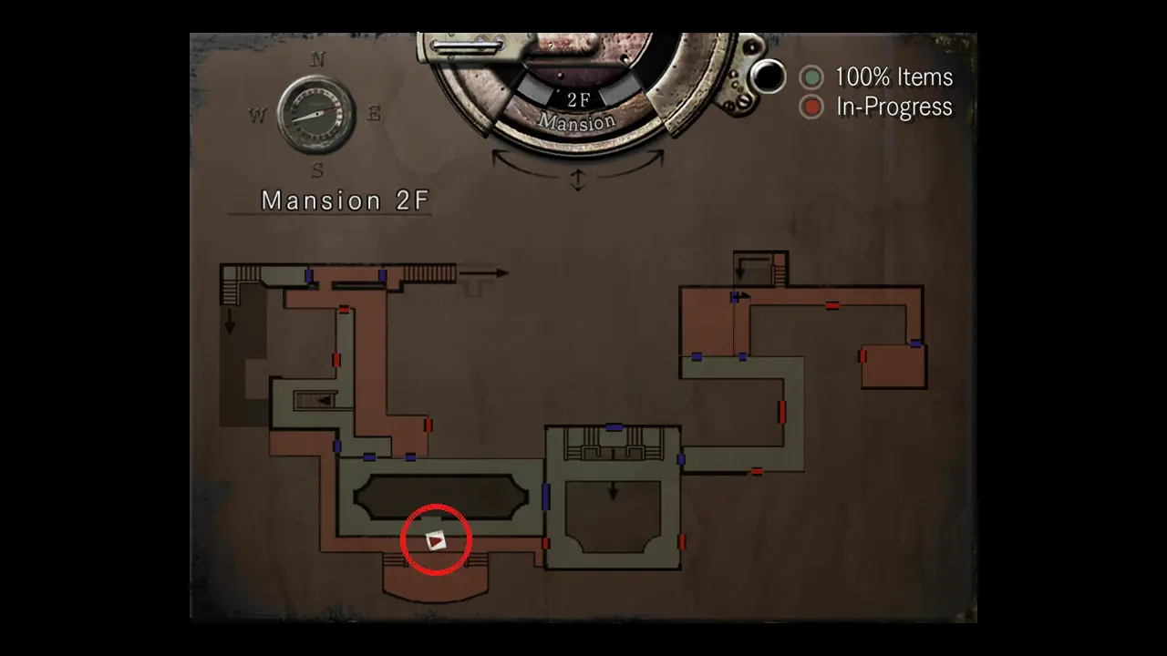 Where it lies on the map