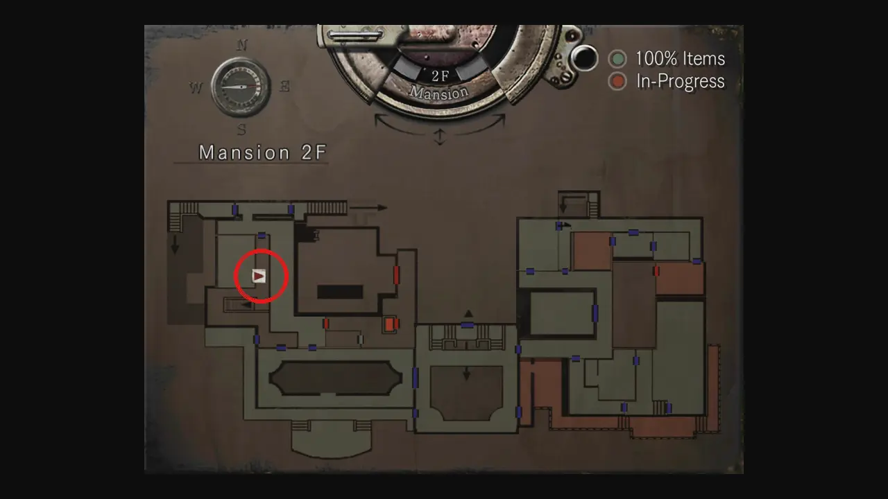 Where it lies on the map
