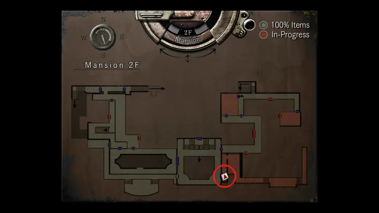 Where it lies on the map