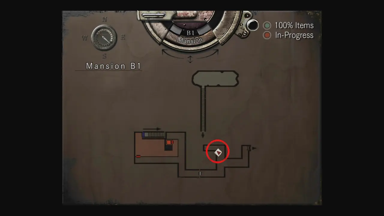 Where it lies on the map