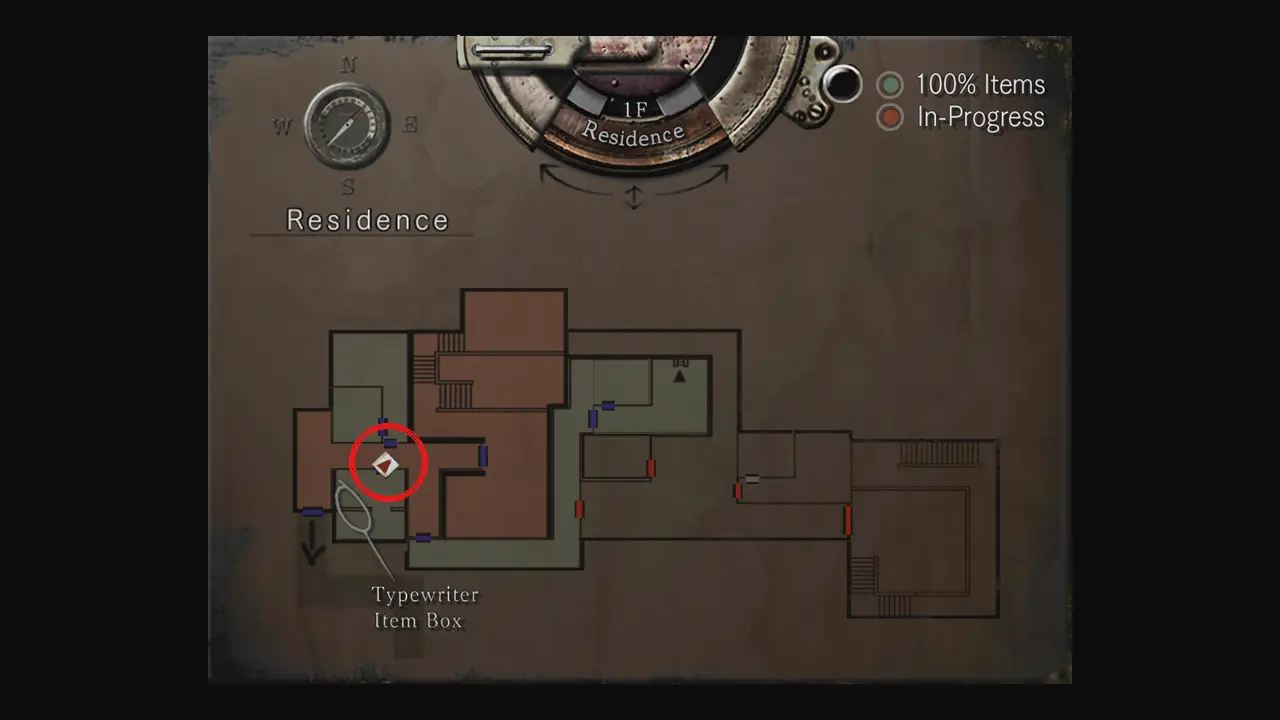 Where it lies on the map