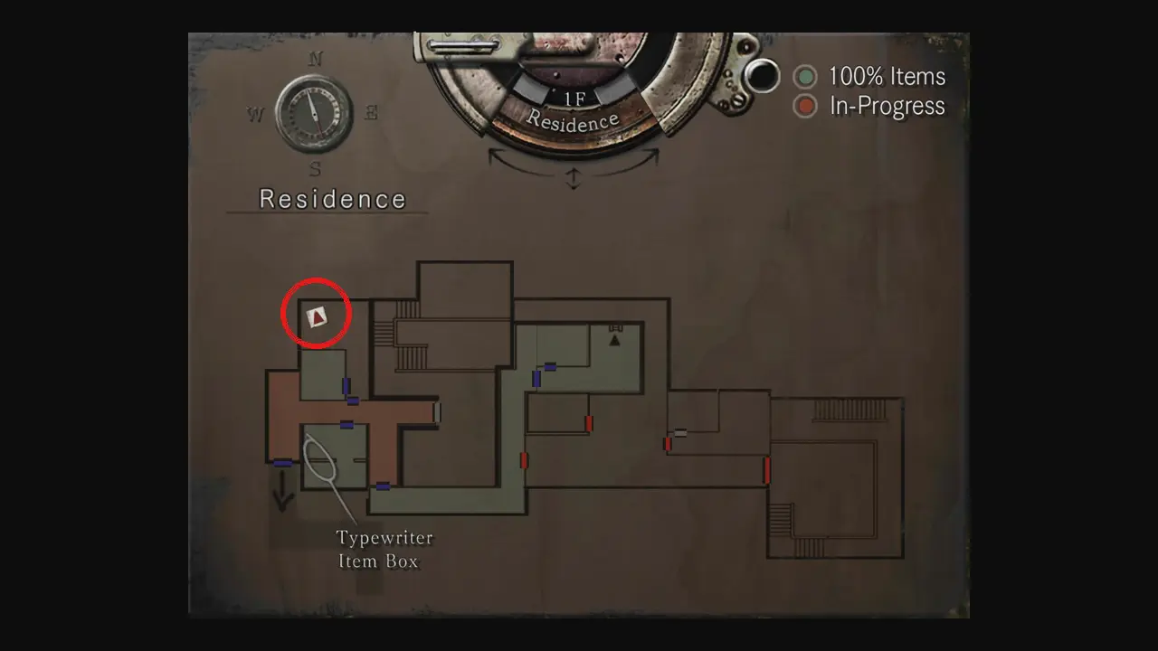 Where it lies on the map