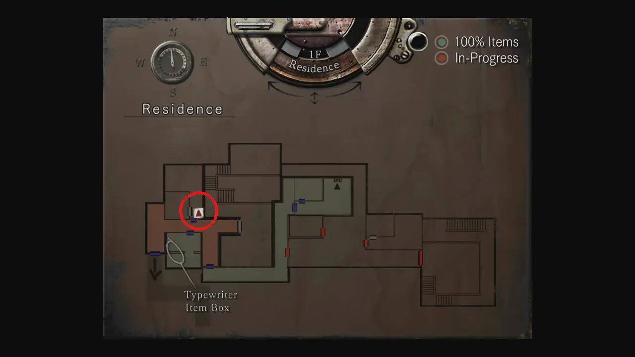 Where it lies on the map