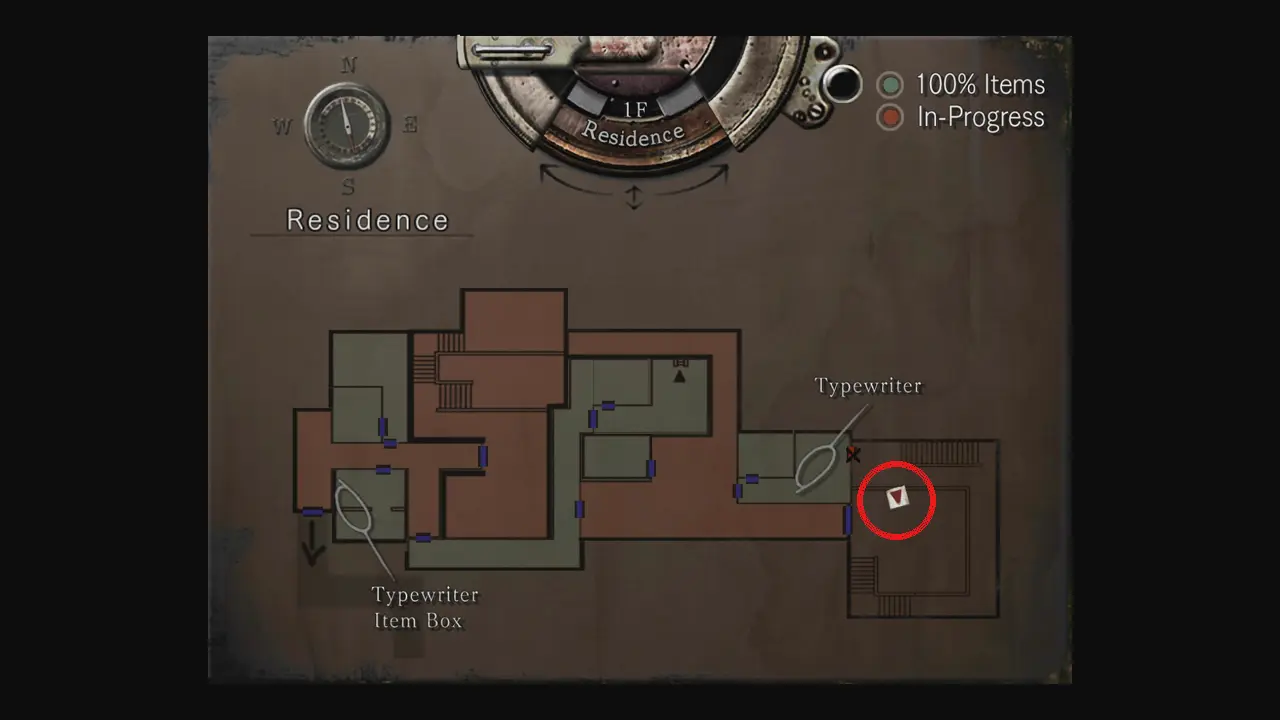 Where it lies on the map