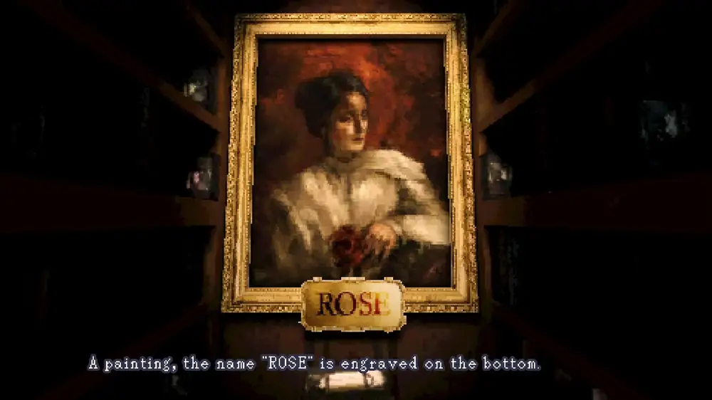 The rose painting