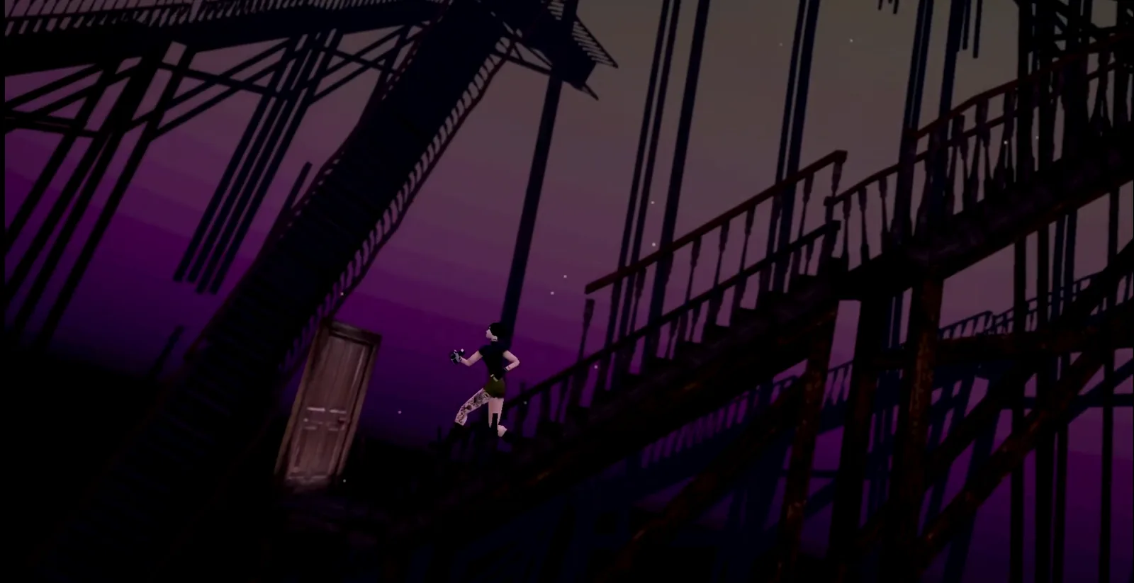 The long staircase