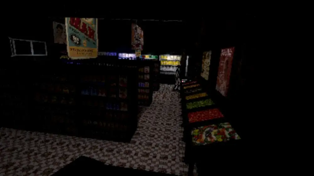 Inside the corner store