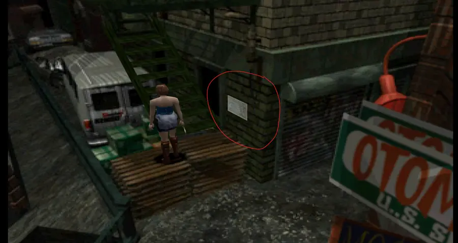 Resident Evil 3 Nemesis Uptown &mdash; step 16