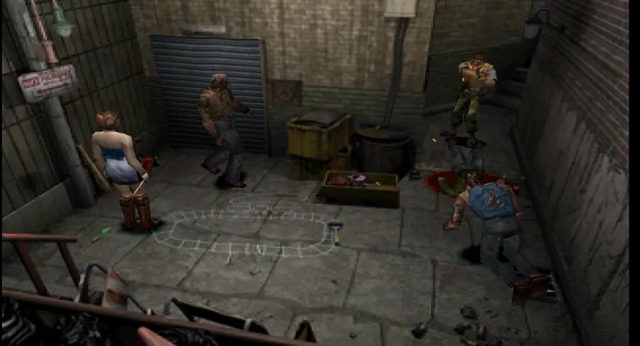 Resident Evil 3 Nemesis Uptown &mdash; step 20