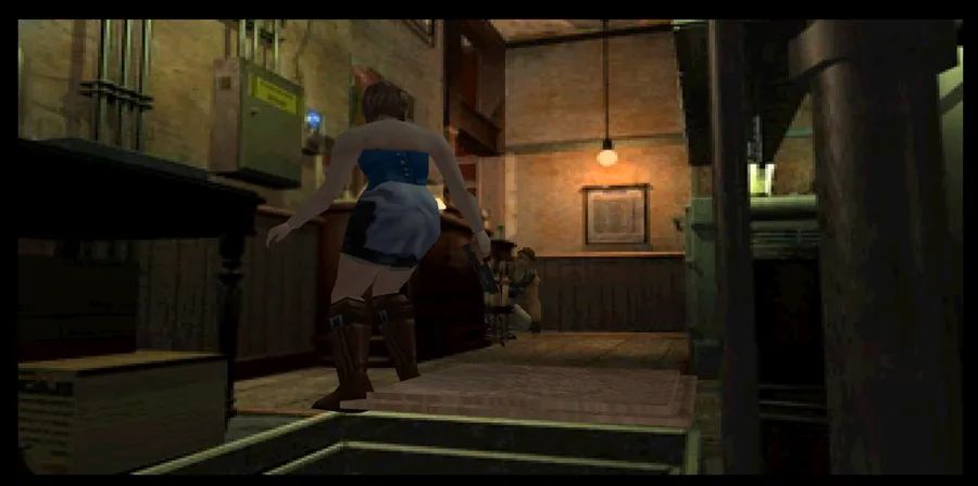 Resident Evil 3 Nemesis &mdash; Carlos in the Grill 13 kitchen
