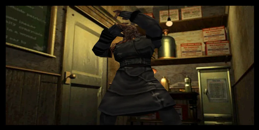 Resident Evil 3 Nemesis &mdash; the Fire Hook on the kitchen floor panel