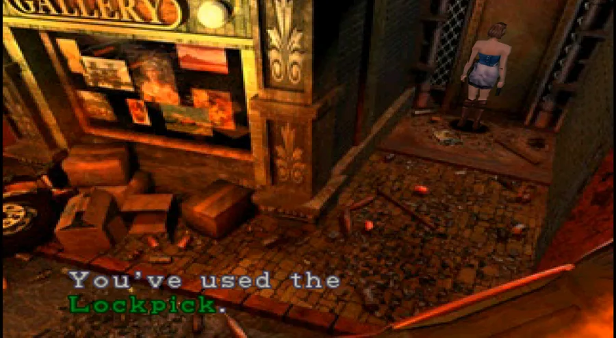 Resident Evil 3 Nemesis Downtown &mdash; step 1