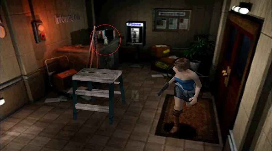 Resident Evil 3 Nemesis Downtown &mdash; step 23