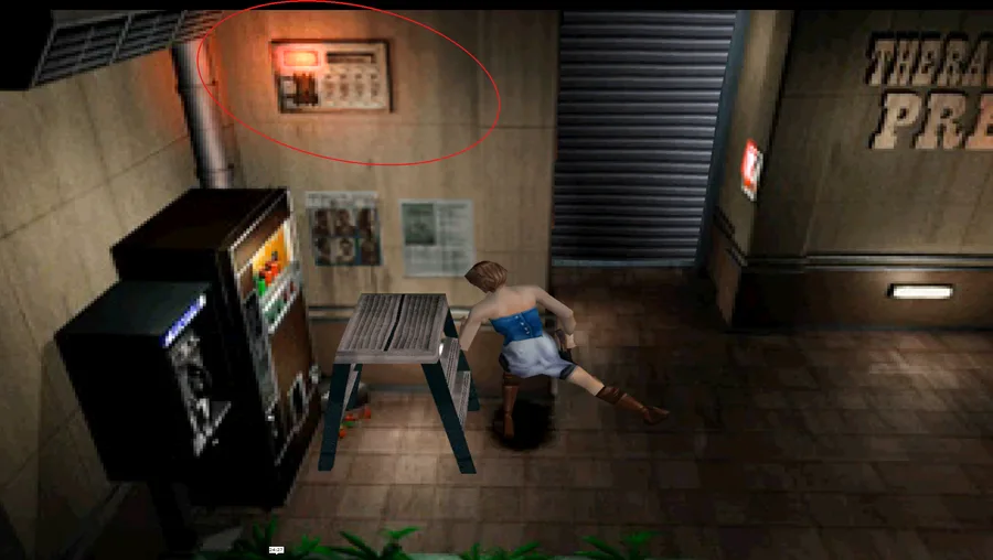 Resident Evil 3 Nemesis Downtown &mdash; step 24