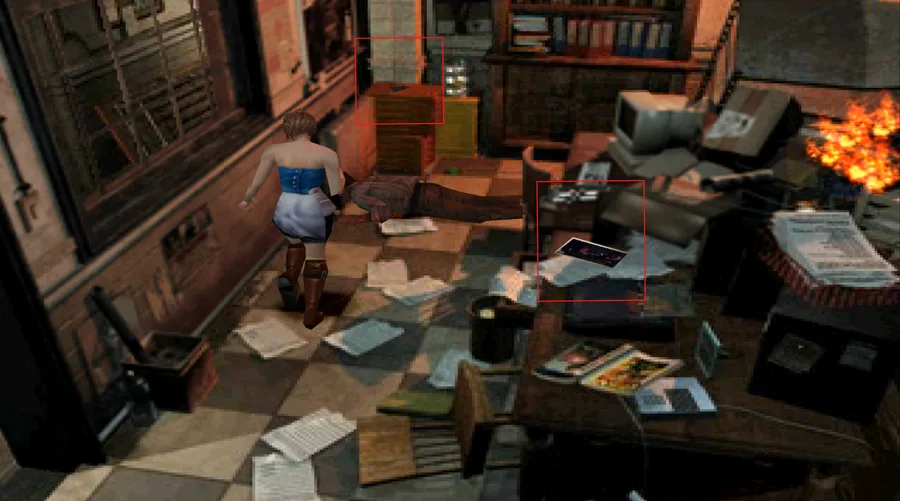 Resident Evil 3 Nemesis Downtown &mdash; step 26